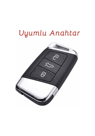 Skoda Uyumlu Octavia Super B Kodiaq Anahtar Kilifi Sustasiz Model 527828621