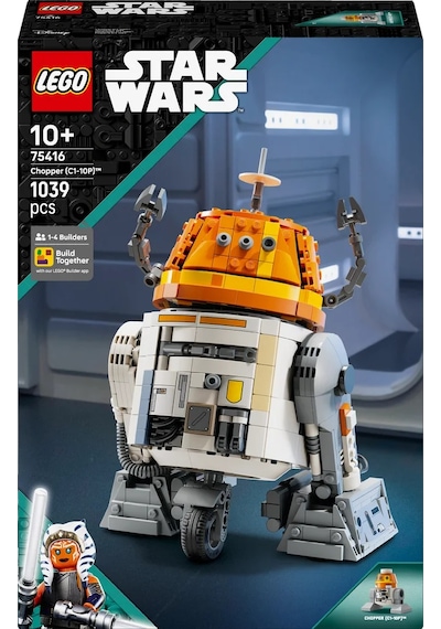LEGO® Star Wars: Ahsoka™ Chopper (C1-10P)™ Astromech Droidi 75416 - 10 Yaş ve Üzeri Çocuklar için İnşa Edilebilen Model Yapım Seti (1039P) LEGO® Star Wars: Ahsoka™ Chopper (C1-10P)™ Astromech Droidi 75416 - 10 Yaş ve Üzeri Çocuklar için İnşa Edilebilen Model Yapım Seti (1039P)