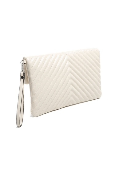 Silver Polo Sp1134 Kadın Portföy & Clutch Crash Bej-bej