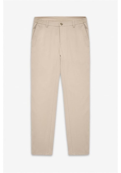 Süvari Bej Slim Düz Jogger Pantolon Spn2020500010-bj3