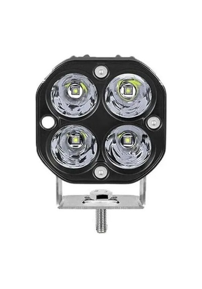 3'' Beyaz Sarı Led Çakarlı Spot Off Road, Motosiklet Sis Farı Çalışma Lambası 12-24v 40w