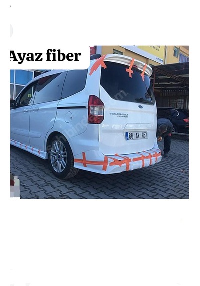 Ford Courier Body Kit Ön Ek Yan Marşbiyel Arka Ek