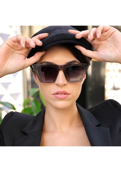 Cat Eye Gri Kadın Güneş Gözlüğü