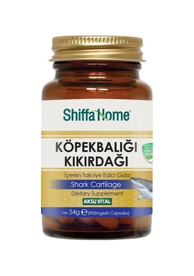 Shiffa Home (Aksuvital) Köpekbalığı Kıkırdağı 900 MG 60 Kapsül