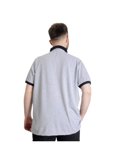 Mode Xl Büyük Beden Erkek Polo T-Shirt Hıgh 23346 Grimelanj 001