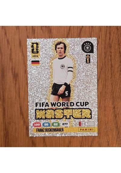 Fwc 2039 Franz Beckenbauer Almanya World Cup Master Oyun Kartı