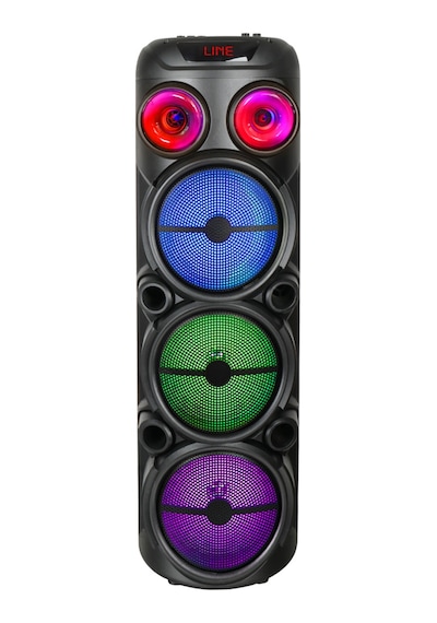 Gd-2887 Dijital Led Göstergeli Mikrofonlu Rgb Tws 8 İnç Stereo Bass Kablosuz Karaoke Hoparlör