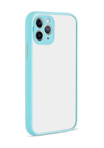 Apple Uyumlu iPhone 12 Pro Max Kılıf Zore Hux Düğme Ve Kapak Zıt Renk Kılıf
