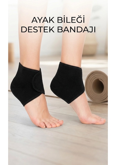 Silikon Destekli Topuk Dikeni Ve Nasır Çorabı 2'li Ortopedik Set