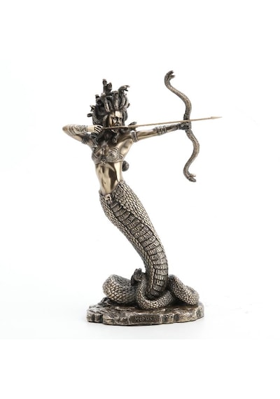 Veronese Koleksiyon Mitolojik Medusa Figürü 15x23cm