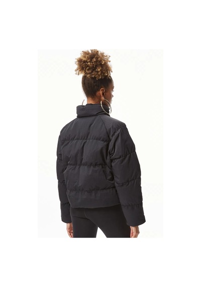 Nike Jordan Flight Oversize Women's Puffer Jacket Kadın Oversize Şişme Mont Siyah Siyah