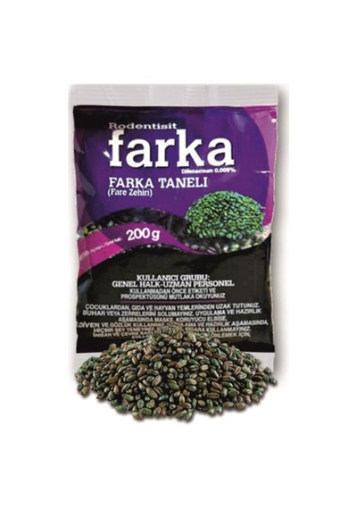 Farka Taneli Fare Zehiri 200 Gram