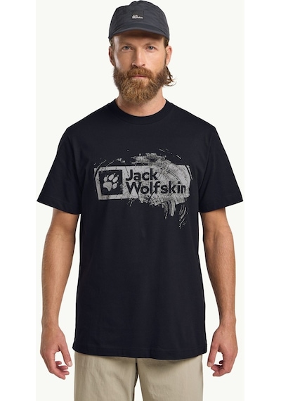 Jack Wolfskin Jack Wolfskın Erkek Brand T M Dark Navy T-shırt A64116tr-c0413 Lacivert Jack Wolfskin Jack Wolfskın Erkek Brand T M Dark Navy T-shırt A64116tr-c0413 Lacivert