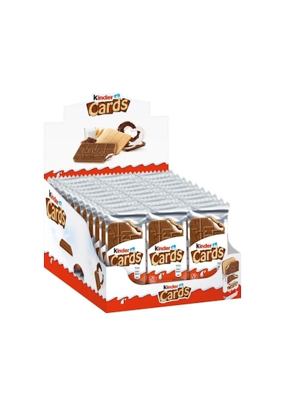 Cards Sütlü Çikolatalı Gofret 25,6gr 30lu