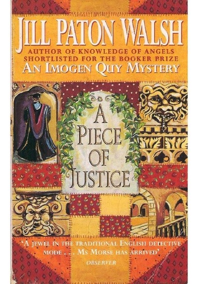 A Piece Of Justice An Imogen Quy Mystery - Walsh Jill Paton 2.el