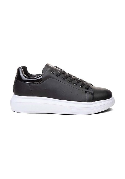 Nesilshoes Bestof 150 Siyah Beyaz Erkek Günlük Spor Ayakkabı Siyah&beyaz