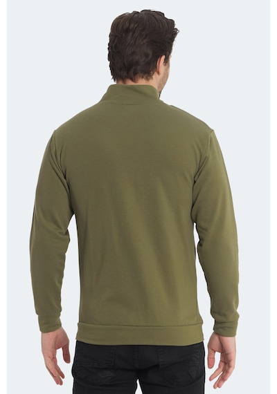 Slazenger Kagısona 2 Li Set Erkek Sweatshırt Bej - Haki