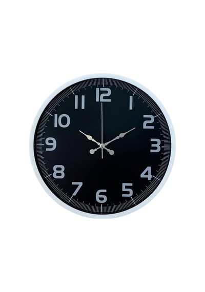 Beyaz Elegance 36 Cm Duvar Saati Çok Renkli