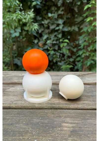 Rufus Concept Küre 6cm Çap Silikon Mum Kalıbı