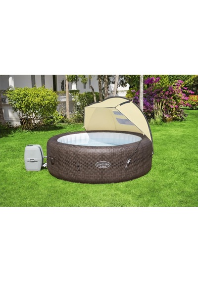 Bestway Lay-z-spa Güneşlik Çatı, 183 X 94 X 109 Cm Sku: Smg8690010007308 Açık Gri