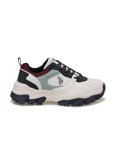 U.S. Polo Assn. U.s.polo Assn.tracky 4fx Beyaz Mavi Comfort Casual Spor Ayakkabı 001