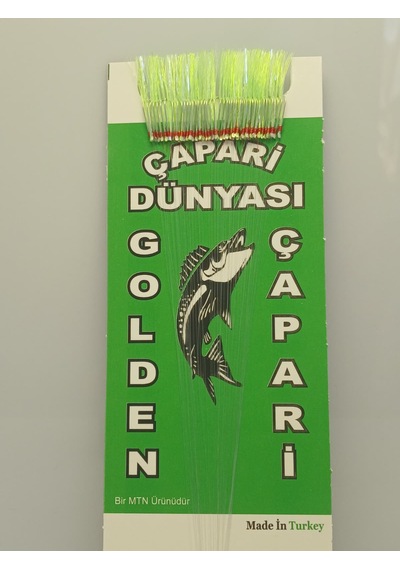 Golden 50 İğneli İstavrit Kösteği 9 No Beyaz İğne -0,18 Mm -0,20 Mm Köstek Yeşil-fosfor