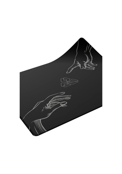 Titanseat Mos Hands Of Titan 45x40 Speed Mouse Pad Cmcm1ttns0011