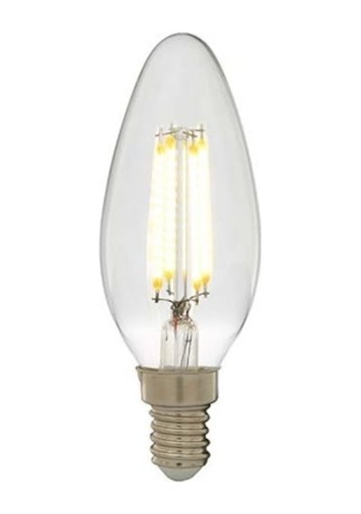 Panasonic E14 Led Filaman Rustik Lamba 4w 470lm 2700k Clear