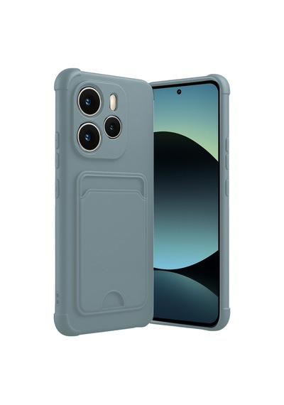 Note 14 4g Kelvin Kartvizitli Silikon - Açık Yeşil