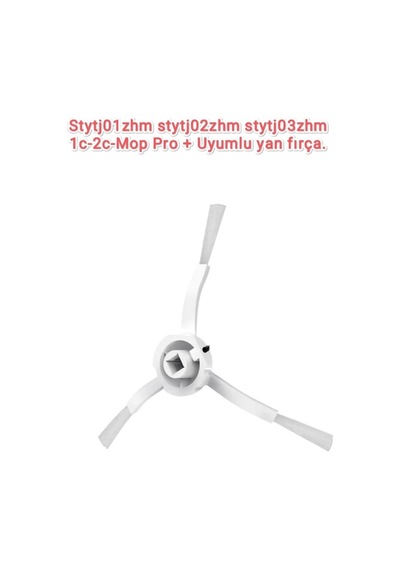 Xiaomi Uyumlu Vacuum Mop 1c - 2c Stytj01zhm Stytj02zhm Uyumlu Yan Fırça 2 Adet