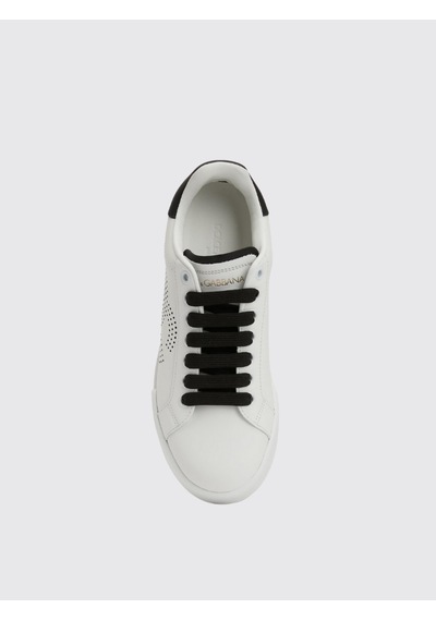 Dolce & Gabbana - White Portofino Sneakers Beyaz