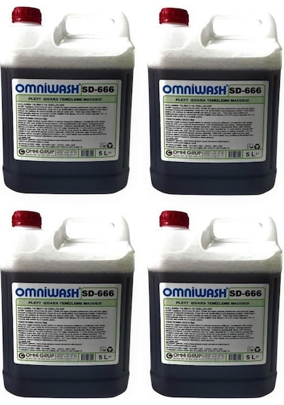 Omniwash Sd-666 Pleyt Izgara Temizleme 5000 Ml 4 Adet