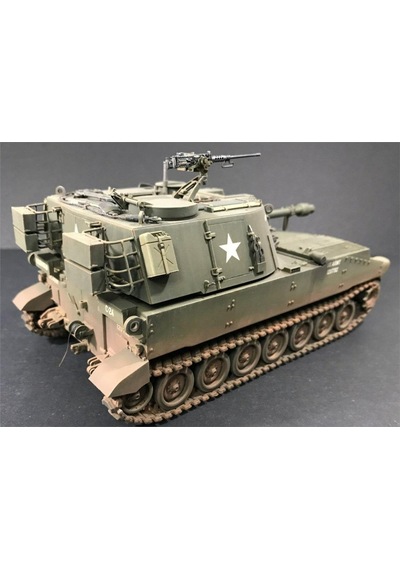 1/35 M108 105mm Kundağı Motorlu Tankı Maketi, Afv Club 35108