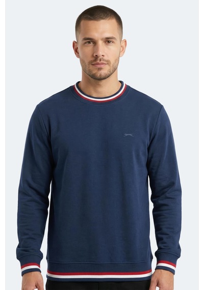 Slazenger Keystone I Erkek Lacivert Sweatshırt
