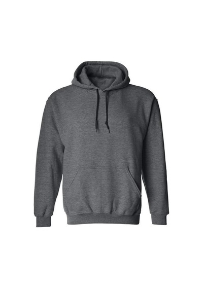 Barlashive Erkek 3 İplik Pamuklu Kapüşonlu Cepli Oversize Hoodie Sweatshirt - Füme Çok Renkli