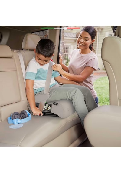 Elele Robustofix I-size Yükseltici Oto Koltuğu İsofix 125-150 Cm 15-36 Kg Gri