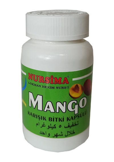 Nursima Mango Karışık Bitki Kapsülü 60 Kapsül