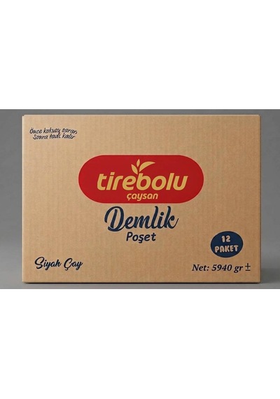 Tirebolu Çaysan Gold Demlik Poşet Siyah Çay - 15 Gr X 12 Li Paket