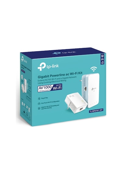 TP-Link TL-WPA7517 KIT 300 Mbps AV1000 Kablosuz POWERLINE Genişletici