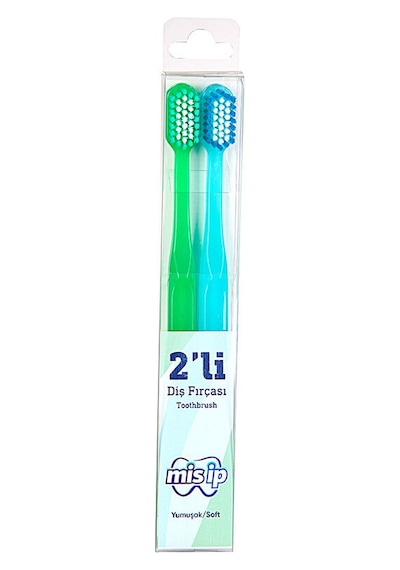 Mis İp Diş Fırçası 2'li - Yumuşak