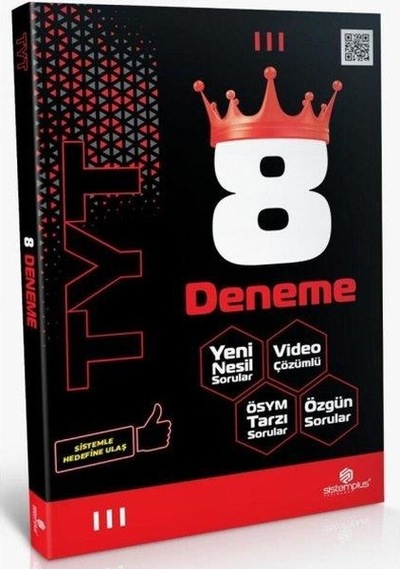Sistemplus Yayınları Tyt 8 Li Deneme Sınavı
