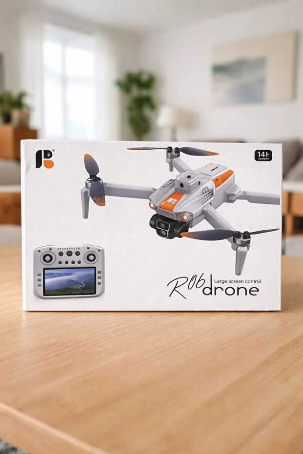 R06 Akıllı Çarpışma Engelleme Katlanabilir Hd Kameralı - Ekranlı Drone