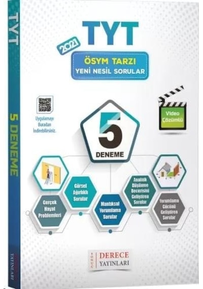 Derece Tyt Genel 5'Li Deneme 2021-2022