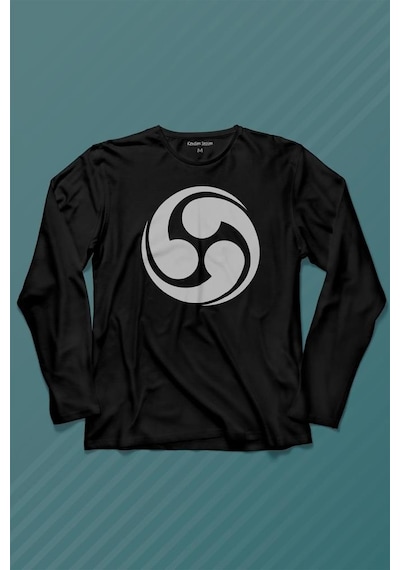 Orochimaru Rajin Logo Susake Unchia Symbol Uzun Kollu Tişört Baskılı Çocuk T-shirt 001