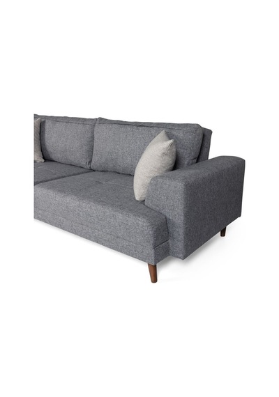 Nobis Yataklı Kanepe Keten Açık Gri Açık Gri