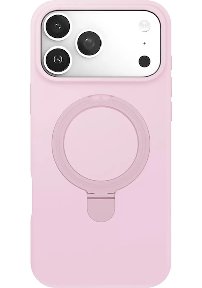Newface Apple İphone 17 Pro Max Regal Magsafe Standlı Kapak - Açık Pembe