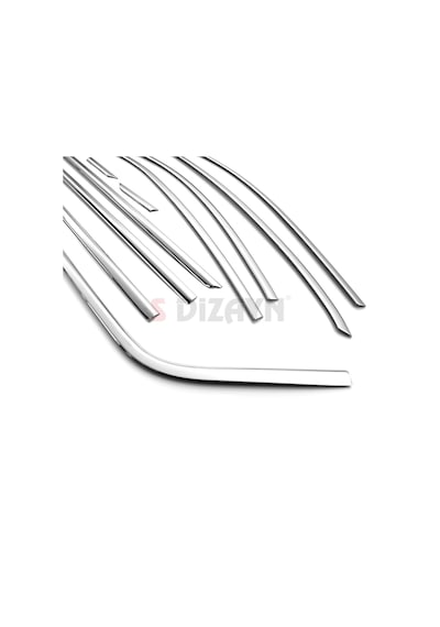 S-dizayn Skoda Octavia A7 Sd Krom Cam Çerçeve Seti 10 Prç 2013-2020 A+ Kalite