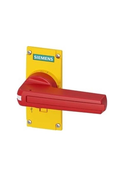 Siemens 3kd9301 2 3kd Tipi Sigortasız Yük Kesici Aksesuarları Tahrik Kolu Standart Tip Sarı Kırmızı Boy