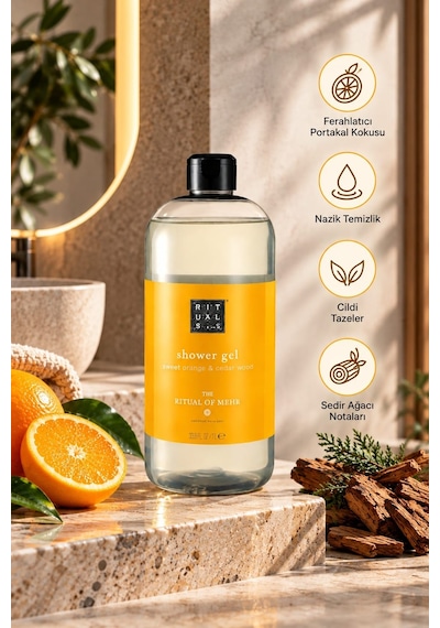 Rıtuals The Rıtual Of Mehr Shower Gel 1000 Ml Sedir Ağacı