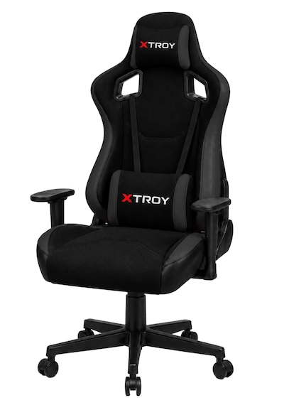 Anka Model 180 Yatan, Kumaş Oyuncu Koltuğu Siyah